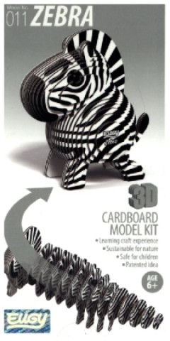 Joc / Jucărie 3D Bastelset Zebra 