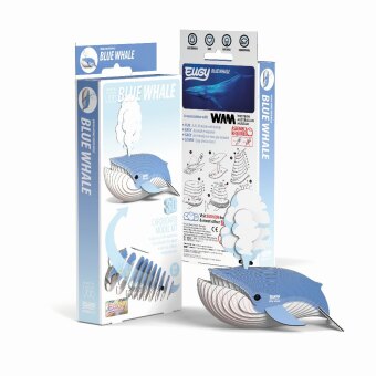 Igra/Igrača 3D Bastelset Blauwal 