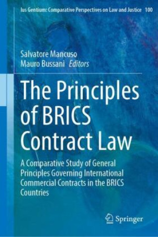 Kniha Principles of BRICS Contract Law Salvatore Mancuso