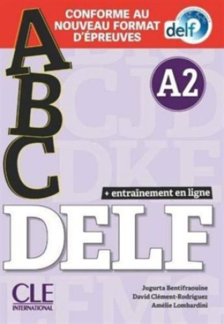 Kniha ABC DELF A2.  Buch + mp3-CD + online + Lösungen + Transkriptionen 