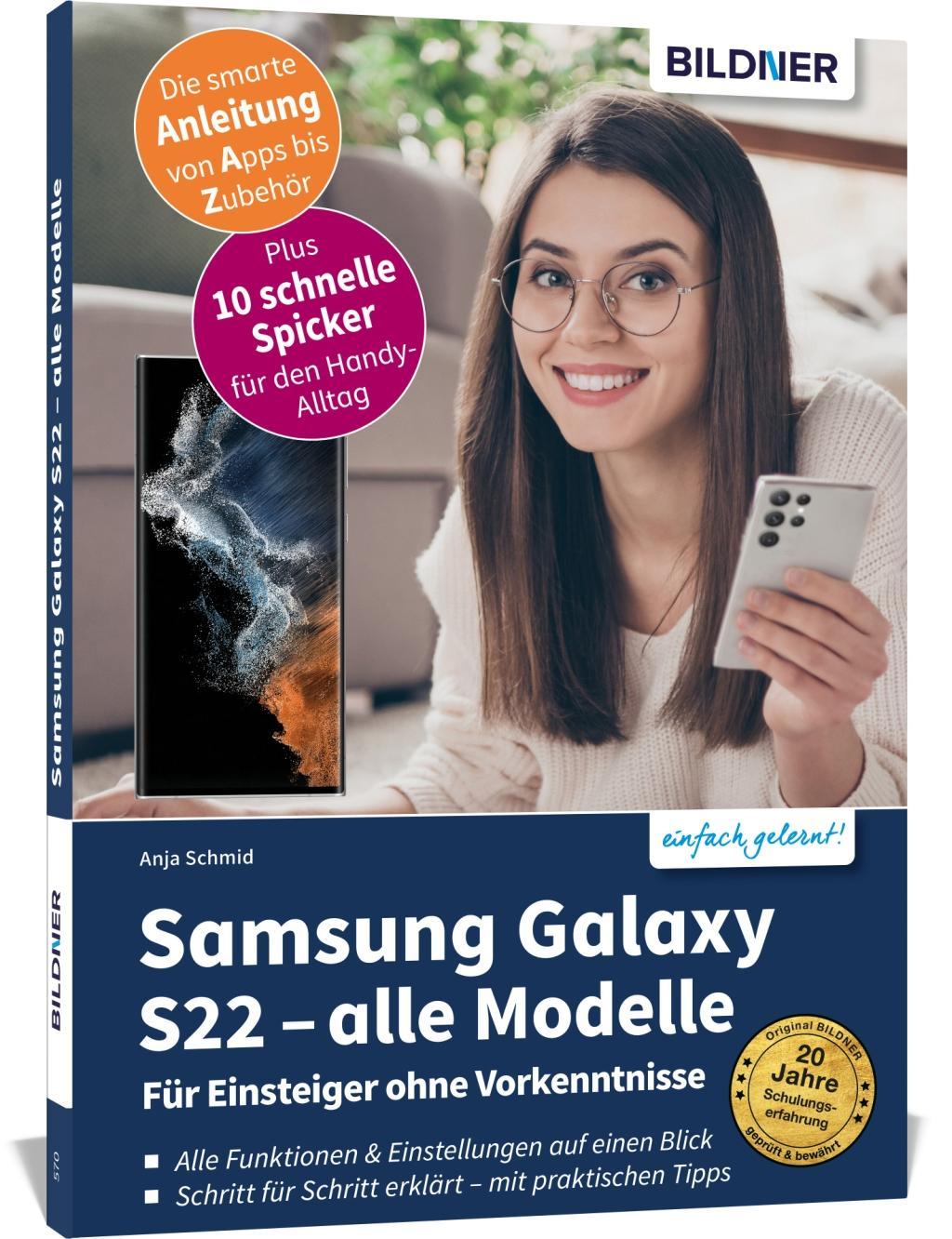 Книга Samsung Galaxy S22 / S22+ - Für Einsteiger ohne Vorkenntnisse 