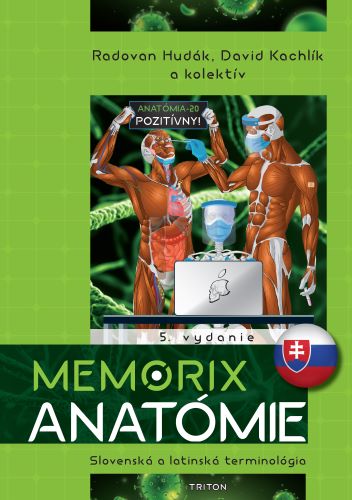 Kniha Memorix anatómie Radovan Hudák
