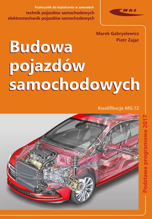 Knjiga Budowa pojazdów samochodowych Gabryelewicz Marek