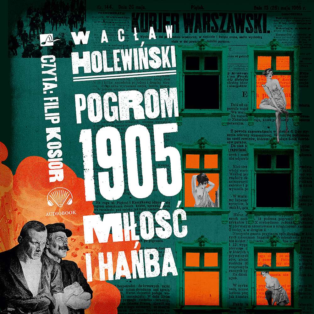 Kniha Pogrom 1905 Miłość i hańba Holewiński Wacław