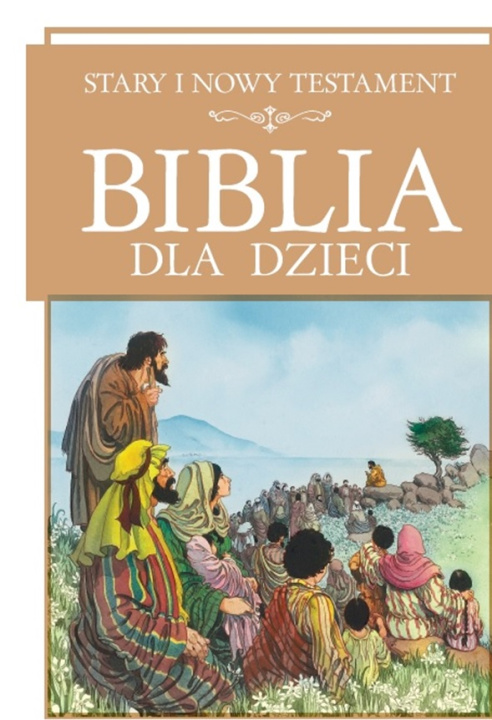 Kniha Biblia dla dzieci 