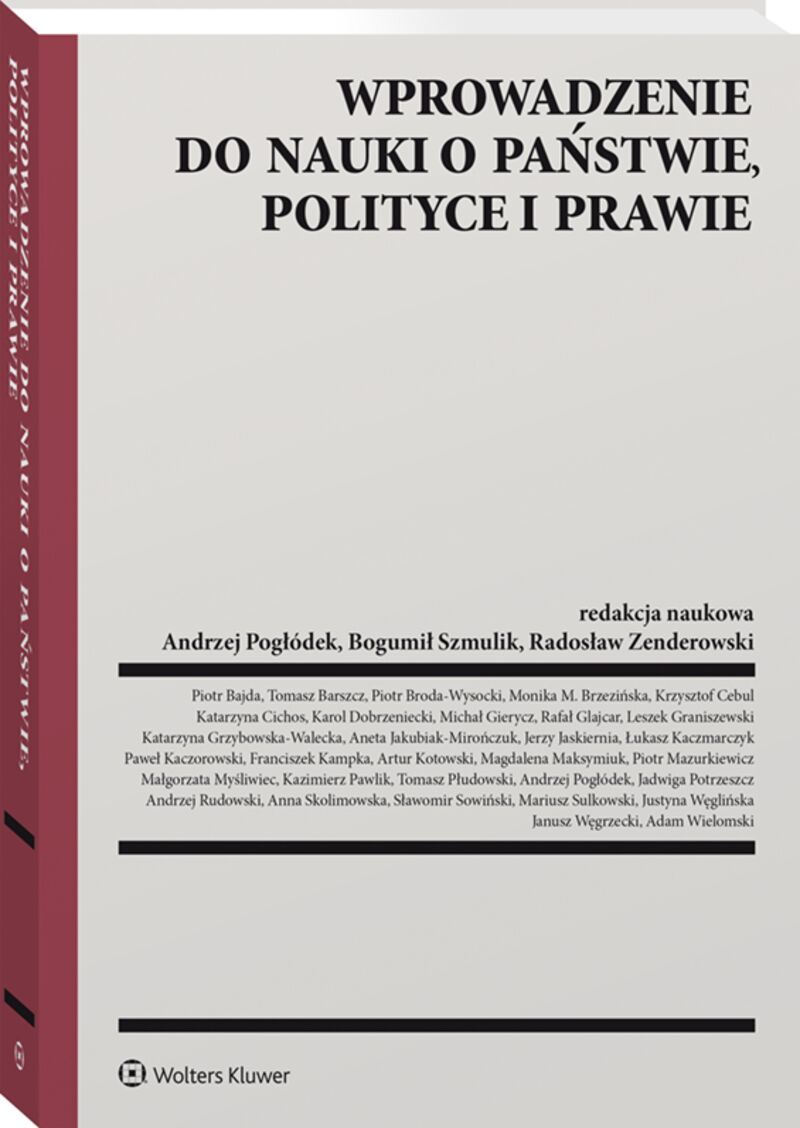 Knjiga Wprowadzenie do nauki o państwie polityce i prawie 