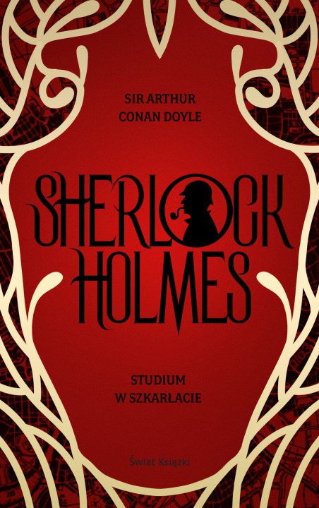 Book Studium w szkarłacie Sherlock Holmes Sir Arthur Conan Doyle