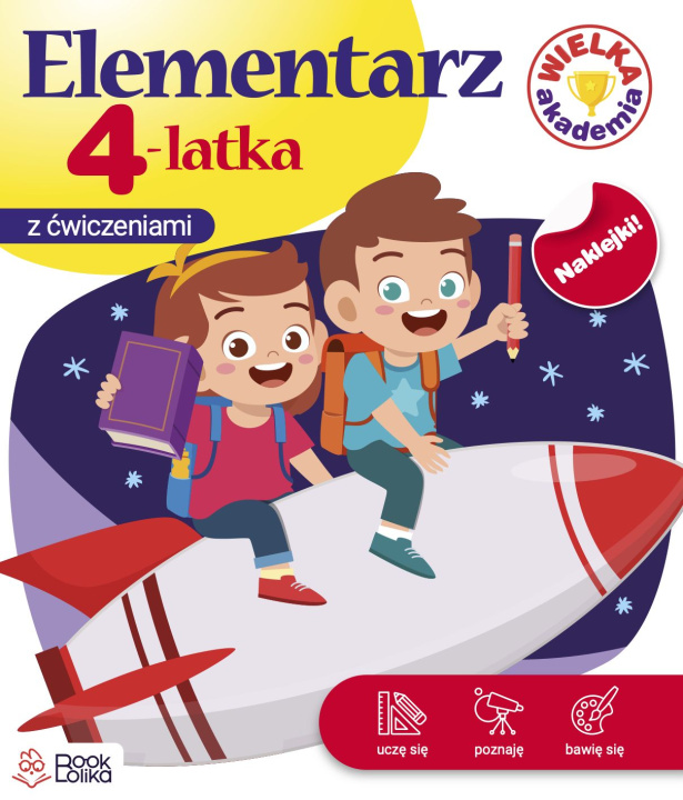 Könyv Elementarz 4-latka Wielka Akademia 