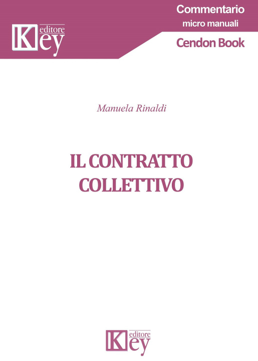Könyv contratto collettivo Manuela Rinaldi