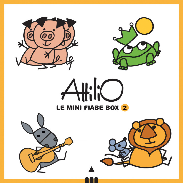 Libro Attilio. Le mini fiabe box 2 (giallo) Attilio Cassinelli