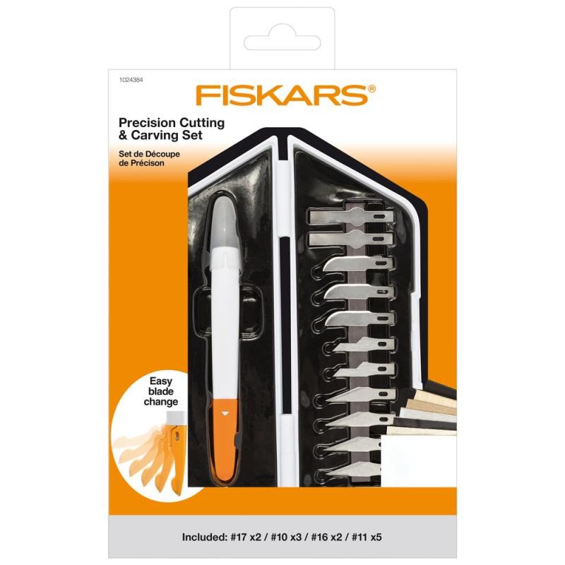 Stationery items Fiskars Souprava precizního uměleckého nože a čepelí 