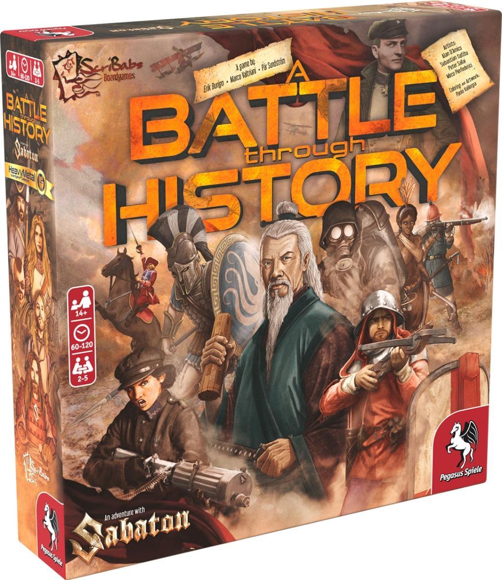 Játék A Battle through History - Das Sabaton Brettspiel 