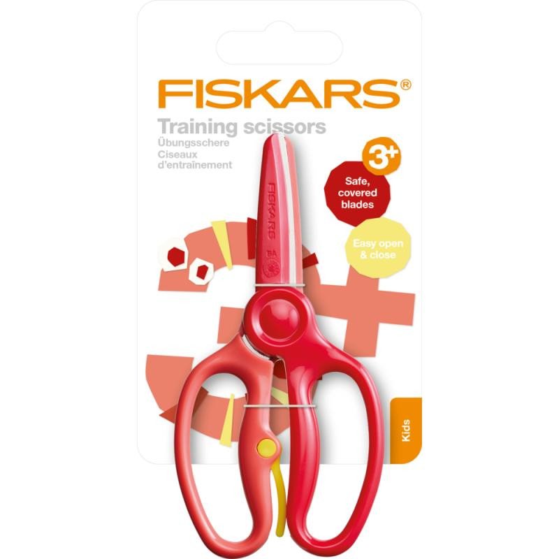 Papírenské zboží Fiskars Trénovací nůžky - červené od 3 let 