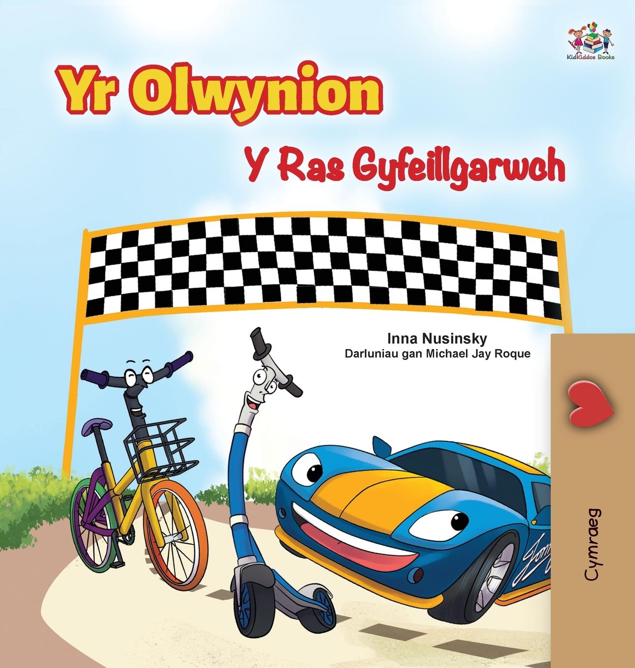 Kniha Wheels The Friendship Race (Welsh Book for Kids) Kidkiddos Books