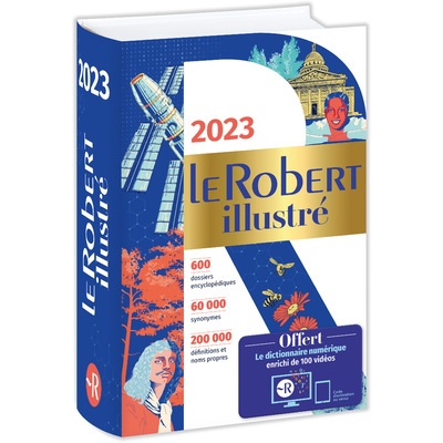 Carte Le Robert Illustre et son dictionnaire en ligne 2023 