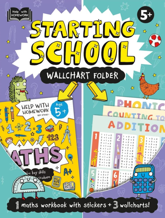 Book Help With Homework: 5+ Starting School Wallchart Folder AUTUMN