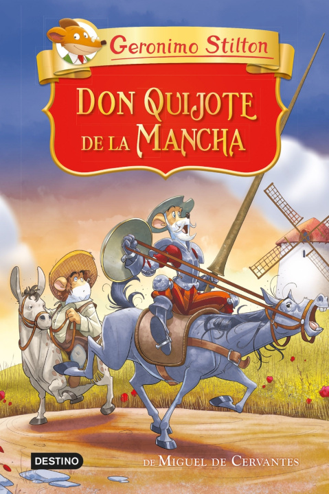 Carte Don Quijote de la Mancha GERONIMO STILTON