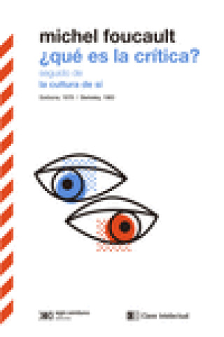 Könyv ¿Qué es la crítica seguido de La cultura de sí Michel Foucault