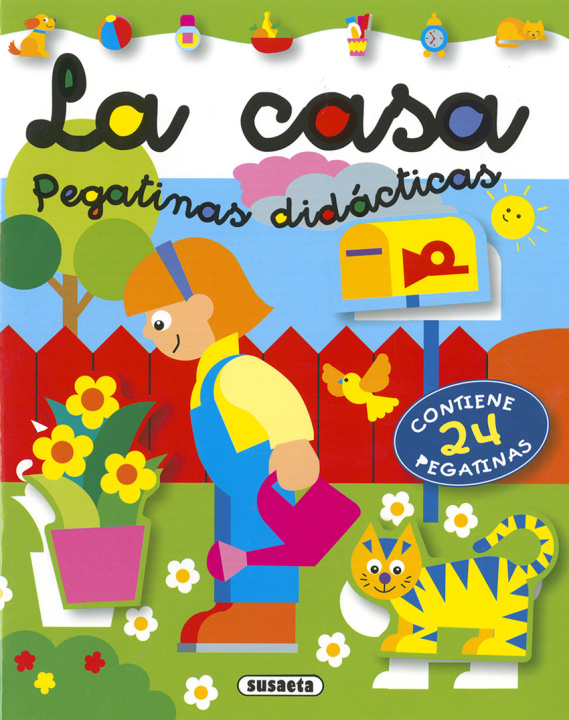 Carte La casa pegatinas didácticas 