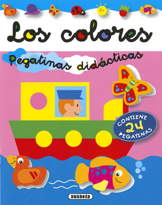 Könyv Los colores pegatinas didácticas 