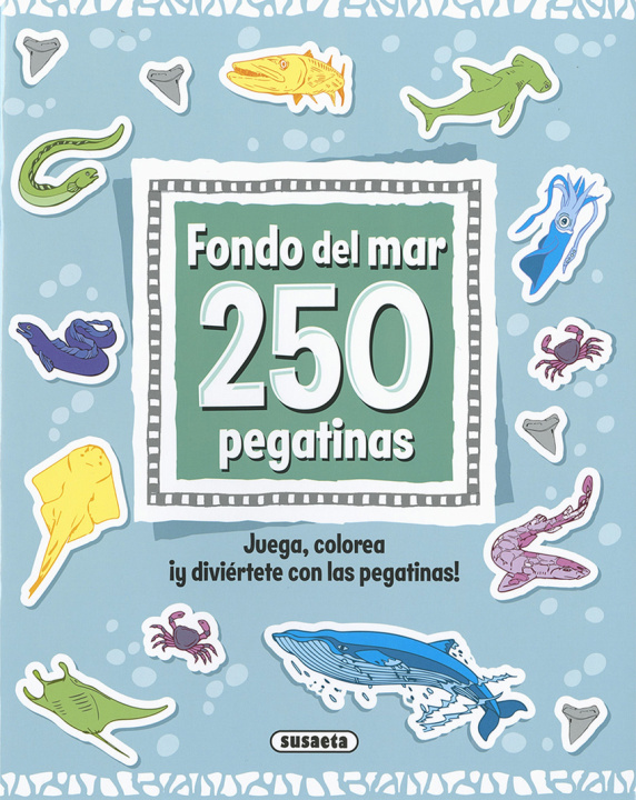 Kniha Fondo del mar 250 pegatinas 
