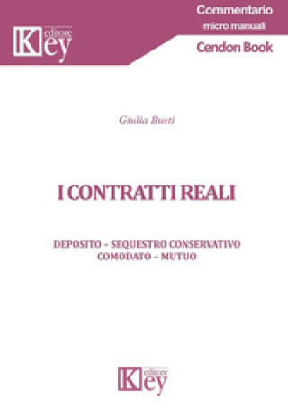Könyv contratti reali Giulia Busti
