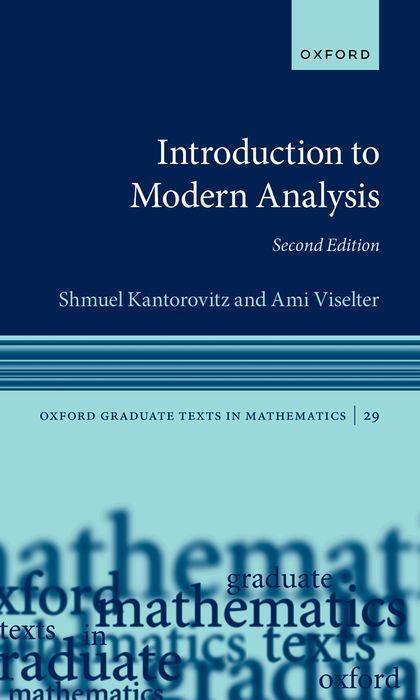 Kniha Introduction to Modern Analysis Kantorovitz