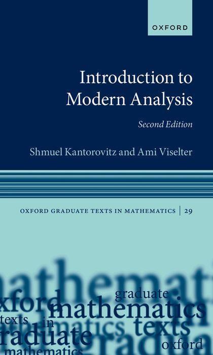 Kniha Introduction to Modern Analysis Kantorovitz