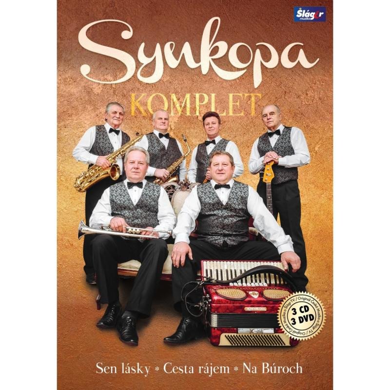 Video Synkopa Komplet 3 CD + 3 DVD Synkopa