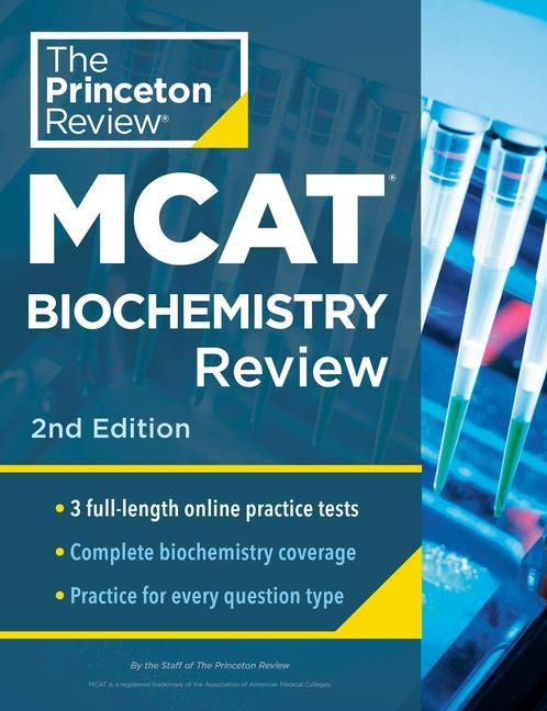 Carte Princeton Review MCAT Biochemistry Review 