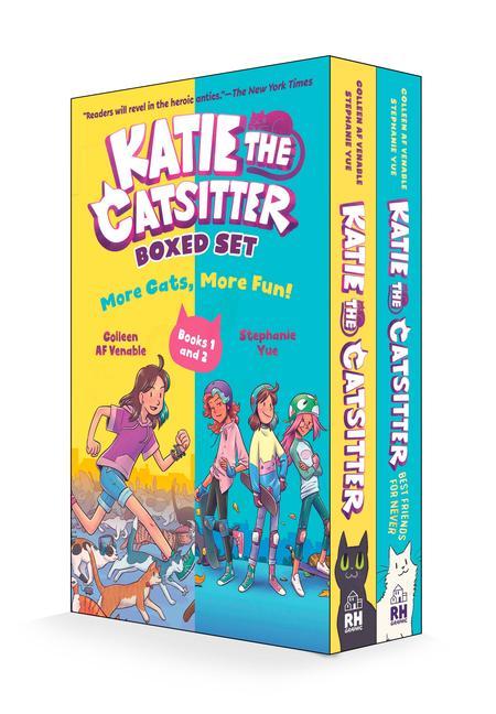Könyv Katie the Catsitter: More Cats, More Fun! Boxed Set (Books 1 and 2) Stephanie Yue