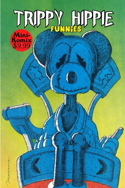 Knjiga Trippy Hippie Funnies Mini Komix