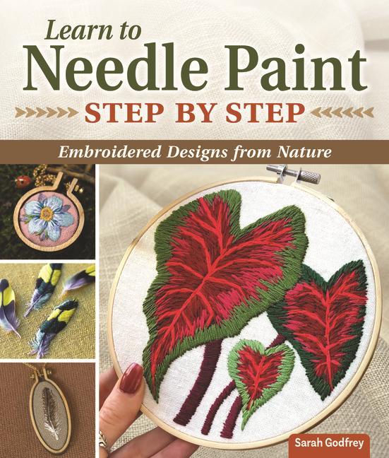 Книга Beginner's Guide to Embroidery and Needle Painting 