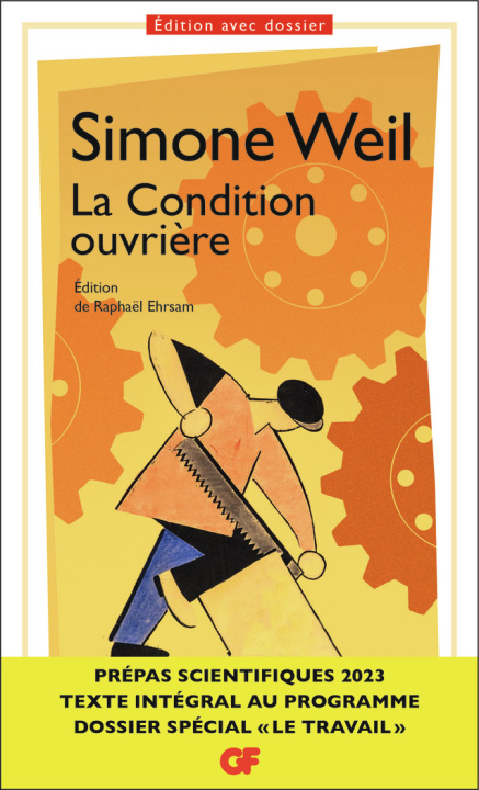 Книга La Condition ouvrière - Prépas scientifiques 2023 Weil