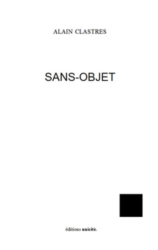 Knjiga Sans-objet Clastres