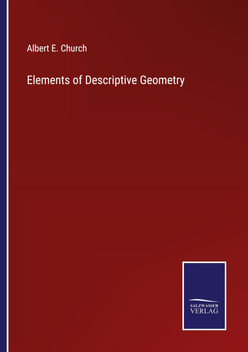 Kniha Elements of Descriptive Geometry 