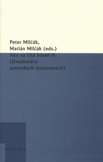 Kniha Ako sa číta báseň II. Peter Milčák