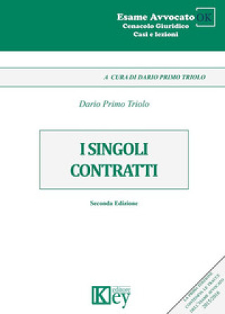 Könyv singoli contratti Dario Primo Triolo