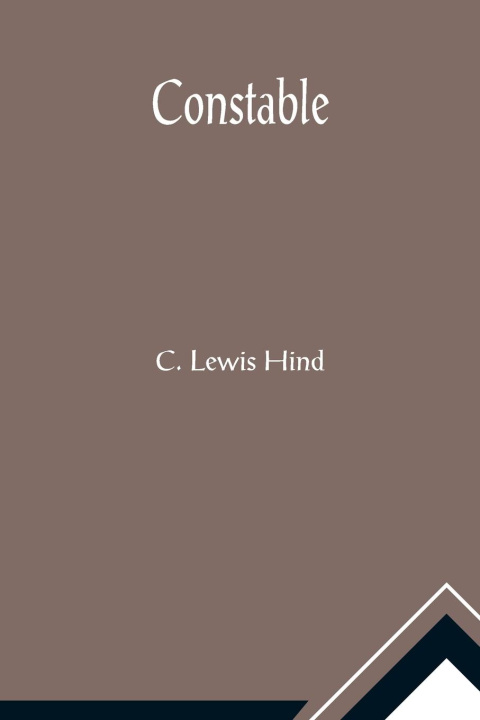 Knjiga Constable C. Lewis Hind
