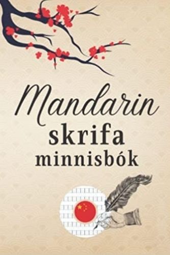 Kniha Mandarín skrifa minnisbók 