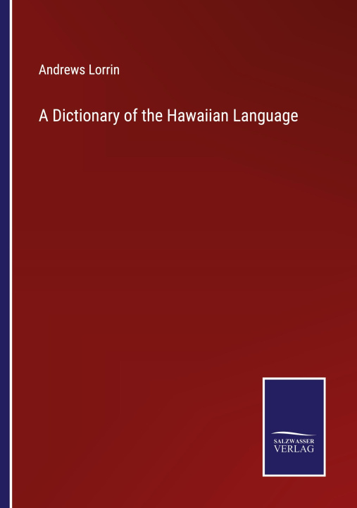 Book Dictionary of the Hawaiian Language 