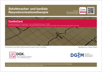 Kniha Schrittmacher- und kardiale Resynchronisationstherapie Deutsche Gesellschaft für Kardiologie