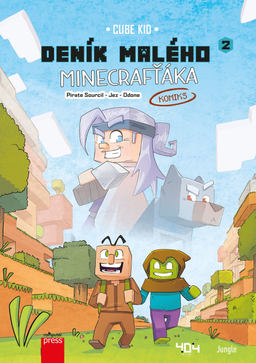 Kniha Deník malého Minecrafťáka Komiks 2 Cube Kid