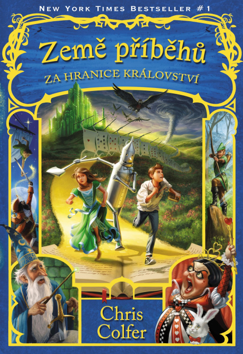 Book Země příběhů Za hranice království Chris Colfer