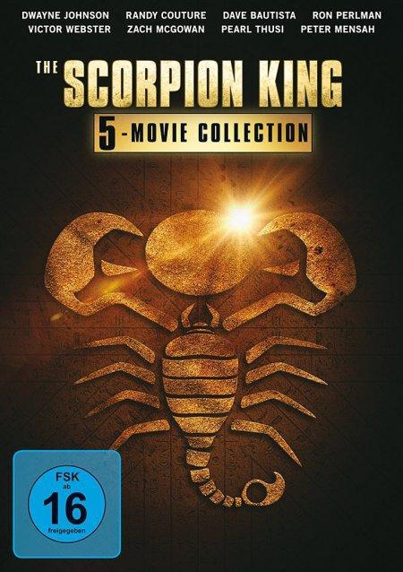 Videoclip The Scorpion King 5-Movie-Collection, 5 DVD Dwayne Johnson