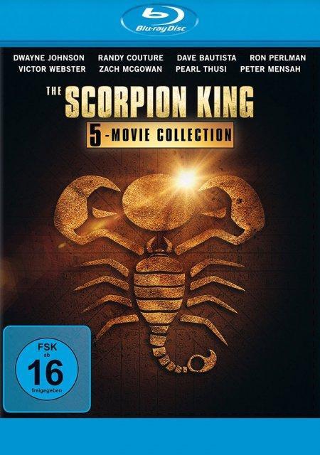 Video The Scorpion King 5-Movie-Collection, 1 Blu-ray Dwayne Johnson