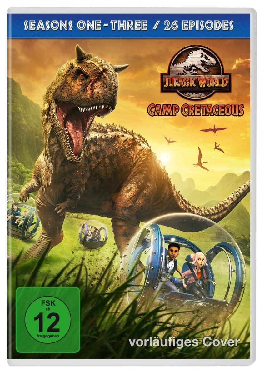 Video Jurassic World - Neue Abenteuer. Staffel.1-3, 4 DVD 