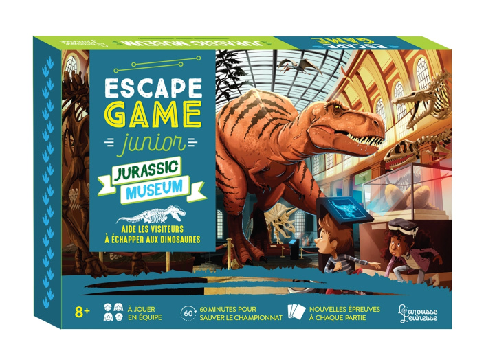 Kniha Escape Game Junior - Jurassique muséum Sandra Lebrun