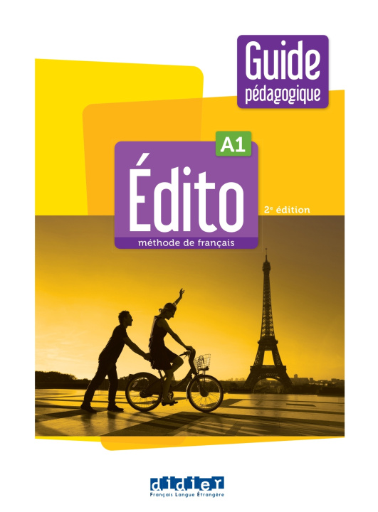 Książka Edito A1 - Edition 2022 - Guide pédagogique papier 