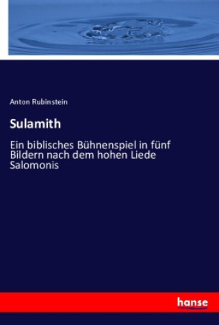 Knjiga Sulamith Anton Rubinstein